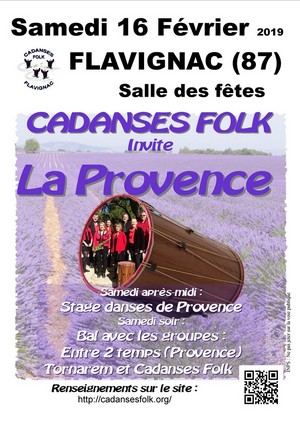 Cadanses invite La Provence